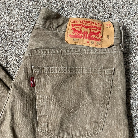 Levi’s 501 White Oak Cone Denim - Picture 1 of 6